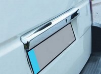 Накладка на крышку багажника с двойной задней дверью (нерж.) 1 шт VW T4 TRANSPORTER 1995 - 2003 SKU:462536qw